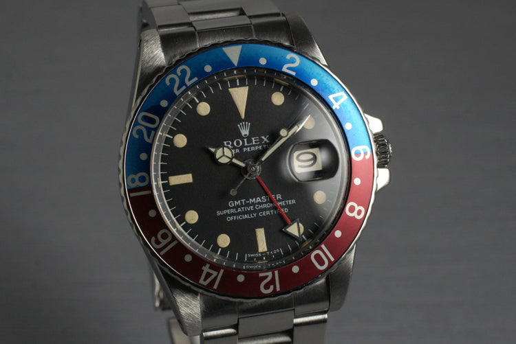 1968 Rolex GMT 1675 with Mark I Dial