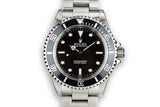 1999 Rolex Submariner 14060 with SWISS Only Dial