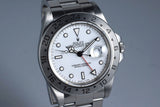 1994 Rolex Explorer II 16570 White Dial with Box and Papers