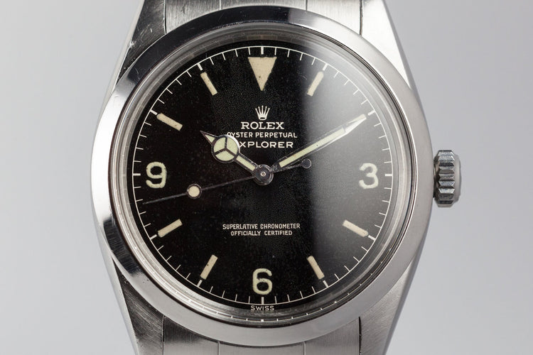 1960 Rolex Explorer 1016 Gilt Dial with Papers