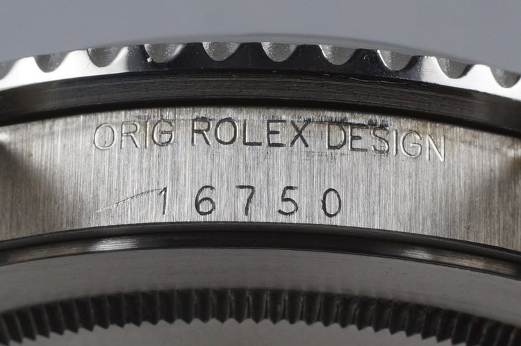 1981 Rolex GMT 16750 Matte Dial UNPOLISHED