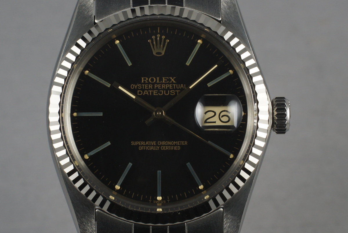 HQ Milton 1984 Rolex Datejust 16014 with Box and Papers MINT