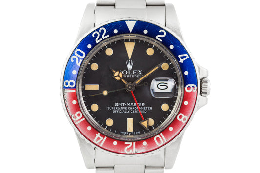 1981 Rolex GMT-Master 16750 Matte Dial