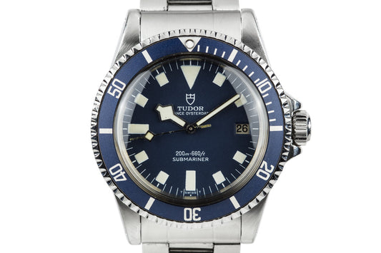 1980 Tudor Submariner Blue "Snowflake" 94110