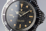 1965 Rolex Submariner 5513 with Bart Simpson Gilt Dial