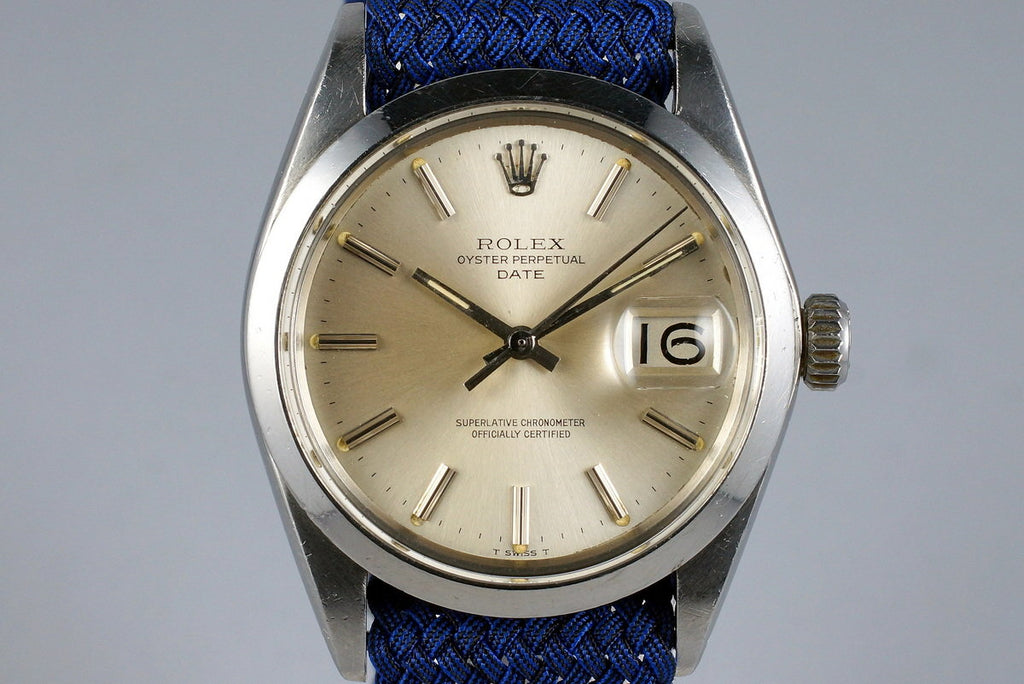 1968 Rolex Date 1500 Silver Dial