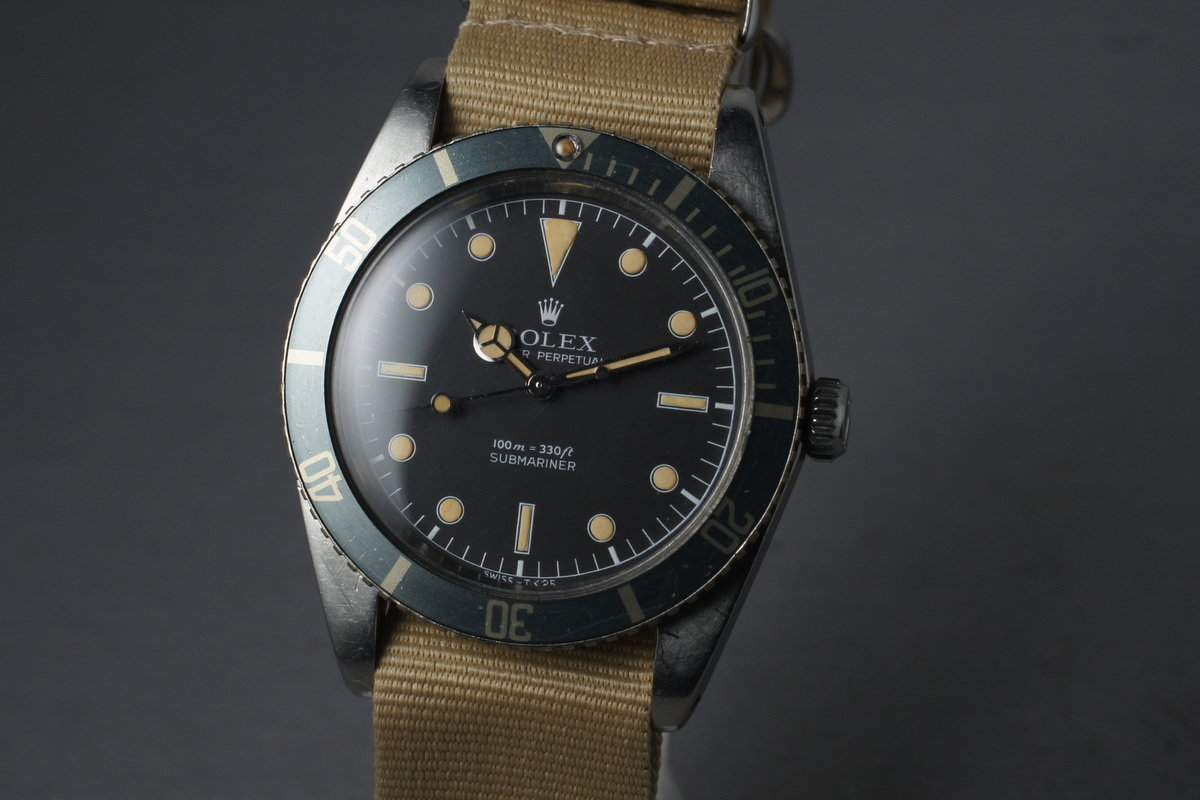 HQ Milton 1962 Rolex Submariner 5508 Inventory 2801 For Sale