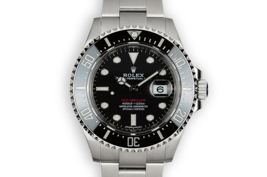 2018 Rolex Ceramic Sea-Dweller 126600 with Box and Papers