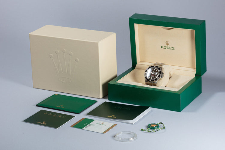 2017 Rolex 43mm Red Sea Dweller 126600 with Box & Card