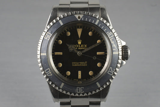 1966 Rolex Submariner 5513 Gilt Dial