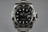 2011 Rolex GMT II 116710 with Box and Papers