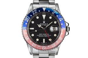 1971 Rolex GMT-Master 1675 with 