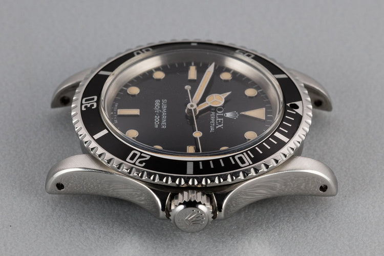 1971 Rolex Submariner 5513 with Glossy Service Dial