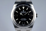 2012 Rolex Explorer 214270 with Box and Papers
