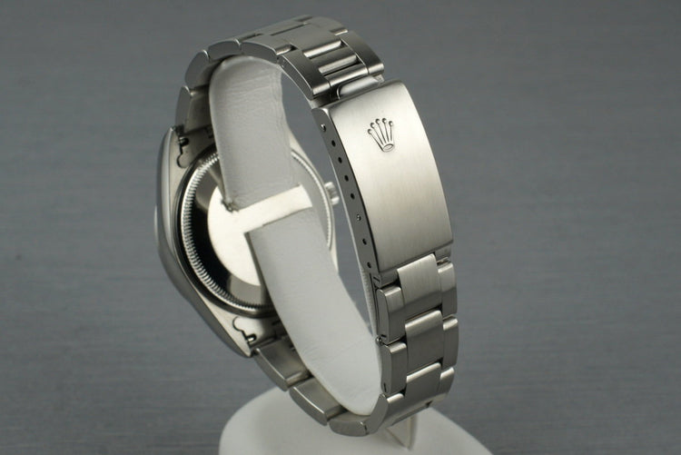 2002 Rolex Air-King 14000 Blue Dial with Box and Papers