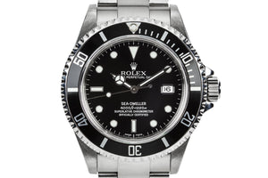 2007 Rolex Sea-Dweller 16600 with Box, Papers, and Kit