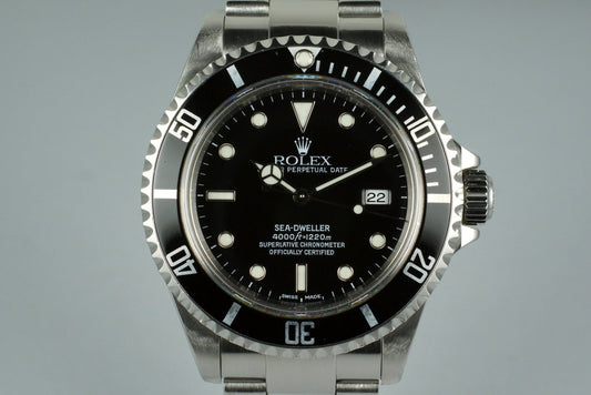 2002 Rolex Sea Dweller 16600