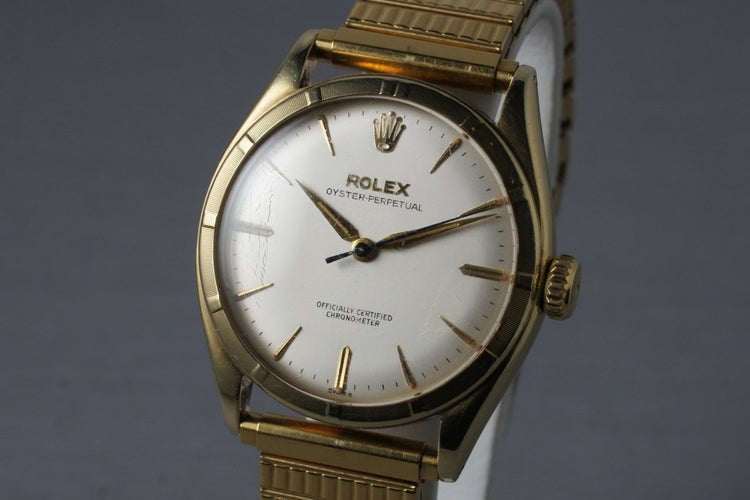 1951 Rolex 18K Oyster Perpetual 6085