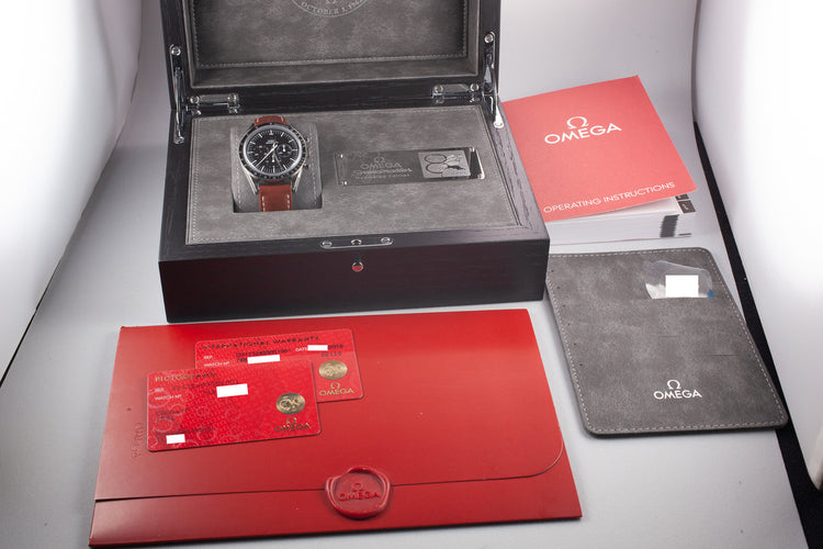 2019 Omega Speedmaster Professional FOIS 311.32.40.30.01.001 with Box and Papers