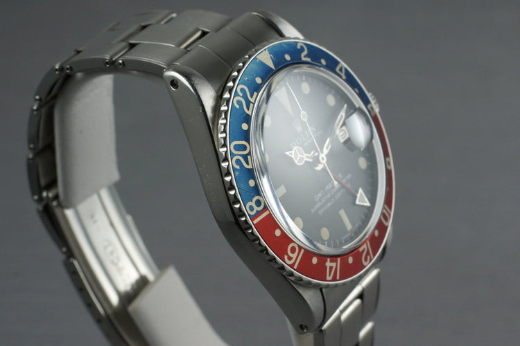 1970 Rolex GMT 1675 with Mark 1 Dial