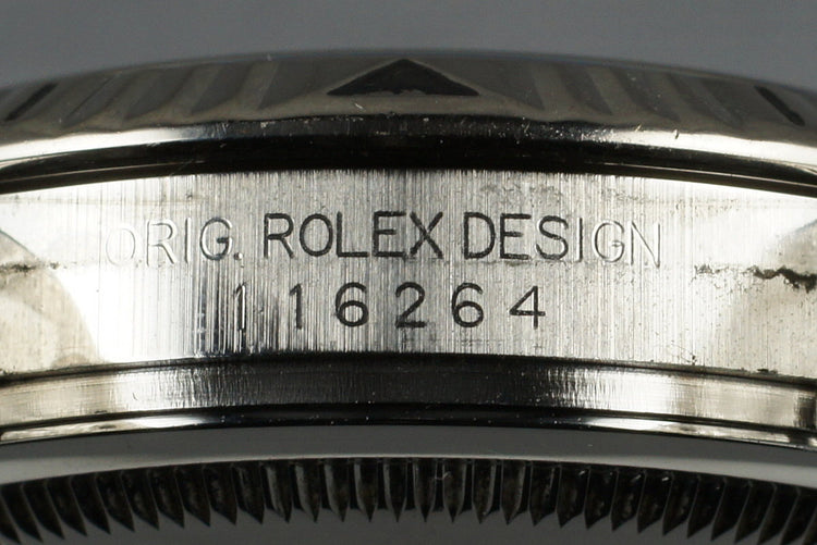 2005 Rolex Datejust Turnograph 116264