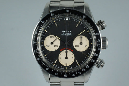 1985 Rolex Daytona 6263 Big Red Daytona Dial with Receipt