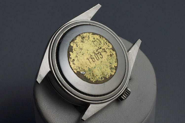 1972 Rolex DateJust 1603 Silver Sigma Dial