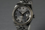 2007 Rolex MidSize Datejust 178274 with Box and Papers