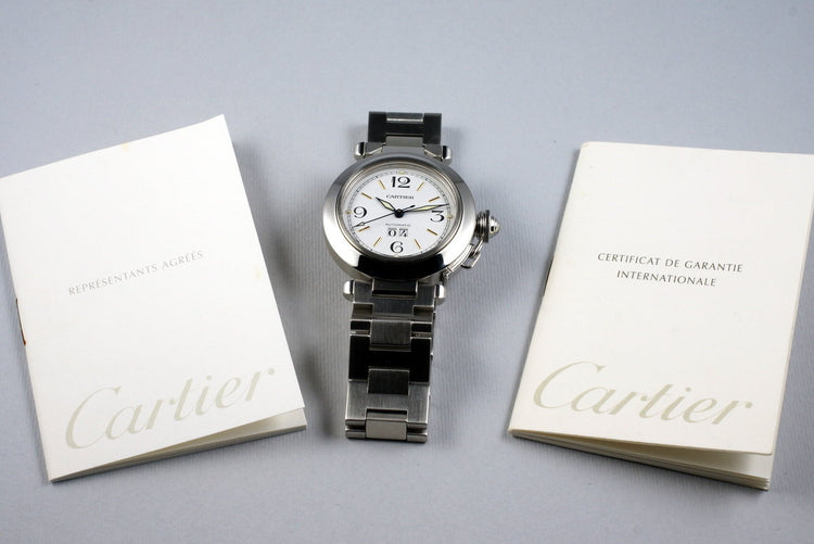 Cartier Pasha ‘C’ 2475 White Dial