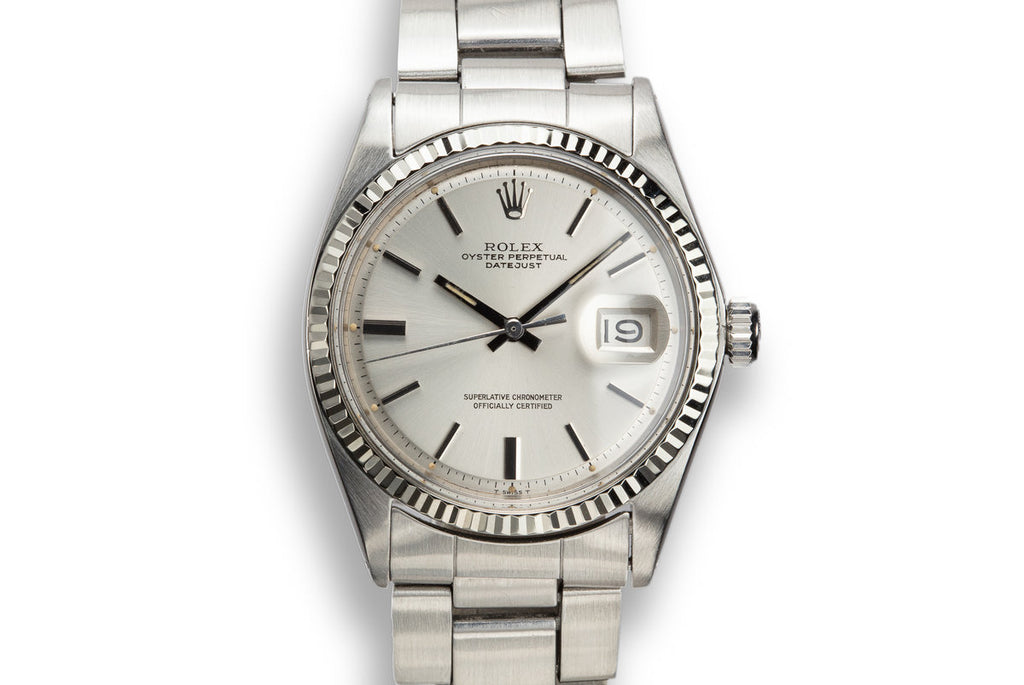 1970 Rolex DateJust 1601 Silver Dial