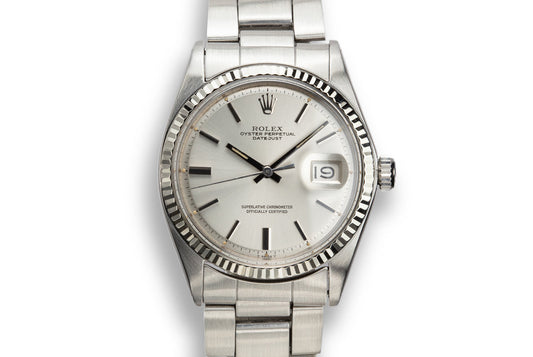1970 Rolex DateJust 1601 Silver Dial