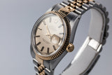 1968 Rolex Datejust 1601 No Lume Dial