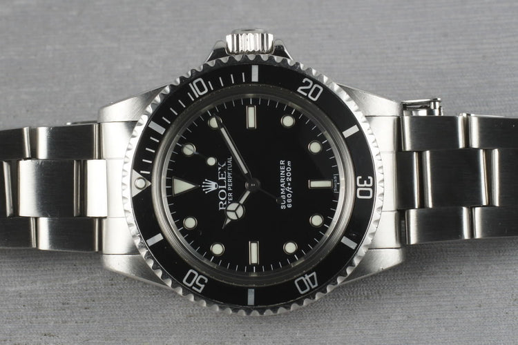 Rolex Submariner 5513 with  WG surrounds