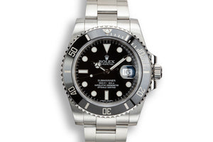 2011 Rolex Ceramic Submariner 116610 with Box and Papers