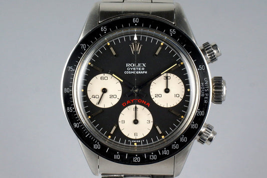 1975 Rolex Daytona 6263 Black Big Red Daytona Dial