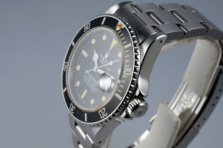 1981 Rolex Submariner 16800 Matte Dial