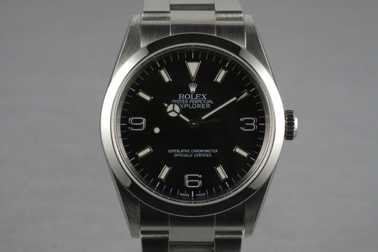 2000 Rolex Explorer 114270 with Box and Papers