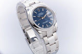 2007 Rolex Datejust 116200 Blue Dial Stick Markers with Roman Numeral Track Ring