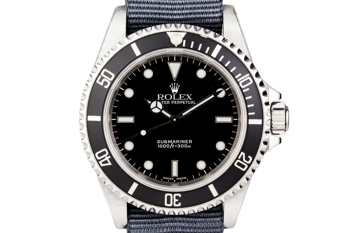 HQ Milton - 1999 Rolex Submariner 14060 No Date, Inventory #9174, For Sale
