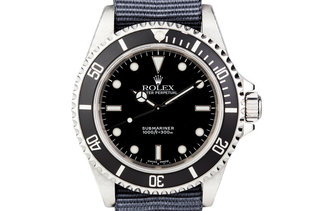 1999 Rolex Submariner 14060 No Date