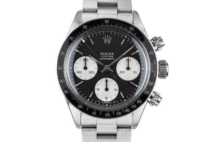 HQ 1972 Rolex Daytona 6263 with Black Sigma Dial, #A623, For