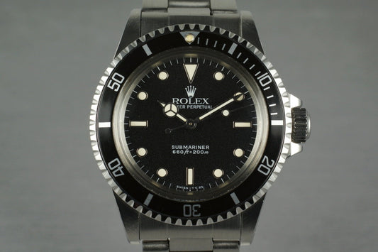 1989 Rolex Submariner 5513