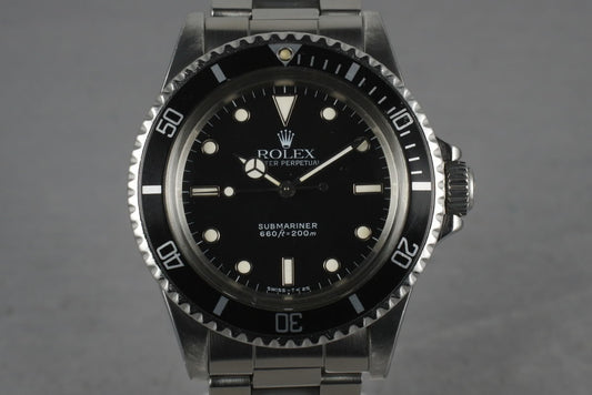 1987 Rolex Submariner 5513