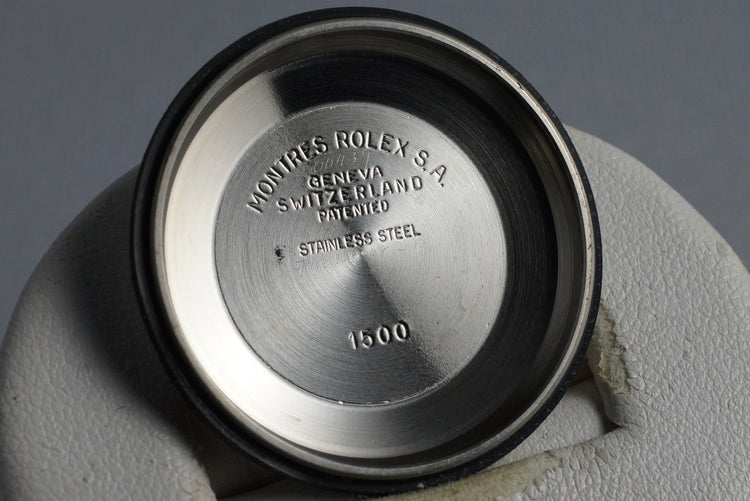 1978 Rolex Date 1500 Blue Dial
