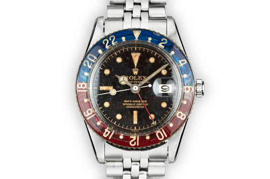 1957 Rolex GMT 6542 Gilt Dial with original Bakelite bezel