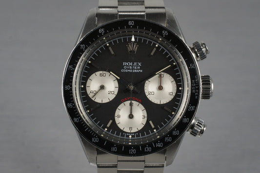 1985 Rolex Daytona 6263 Small Red Daytona Dial with RSC Papers