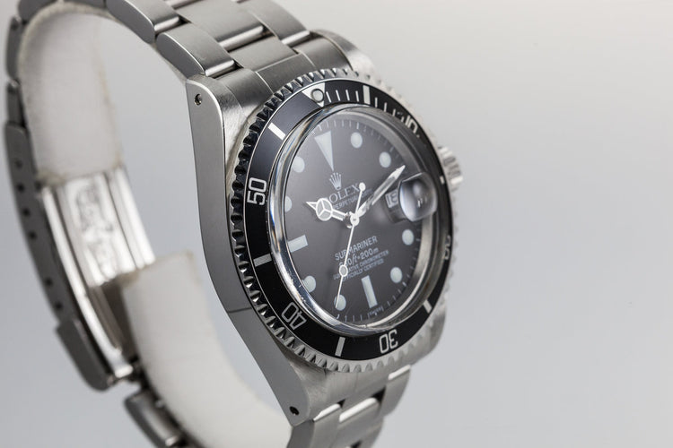 Rolex Submariner 1680 with Service Dial and Service Case