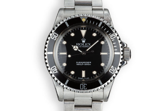 1987 Rolex Submariner 5513 Glossy Dial