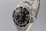 1962 Rolex Submariner 5512 Service Dial with Service Papers