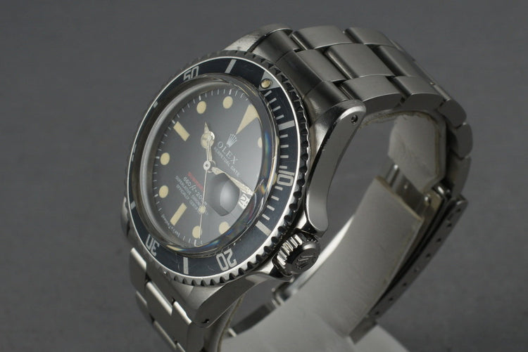 Rolex Red Submariner 1680 Mark 4 Dial